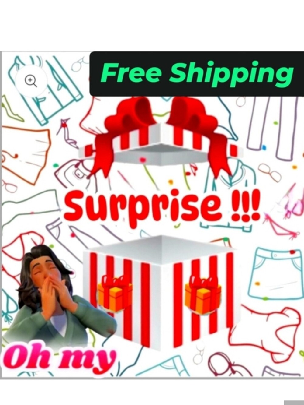 ๐คGood value๐ฒMystery Surprise Gift Box 10 items